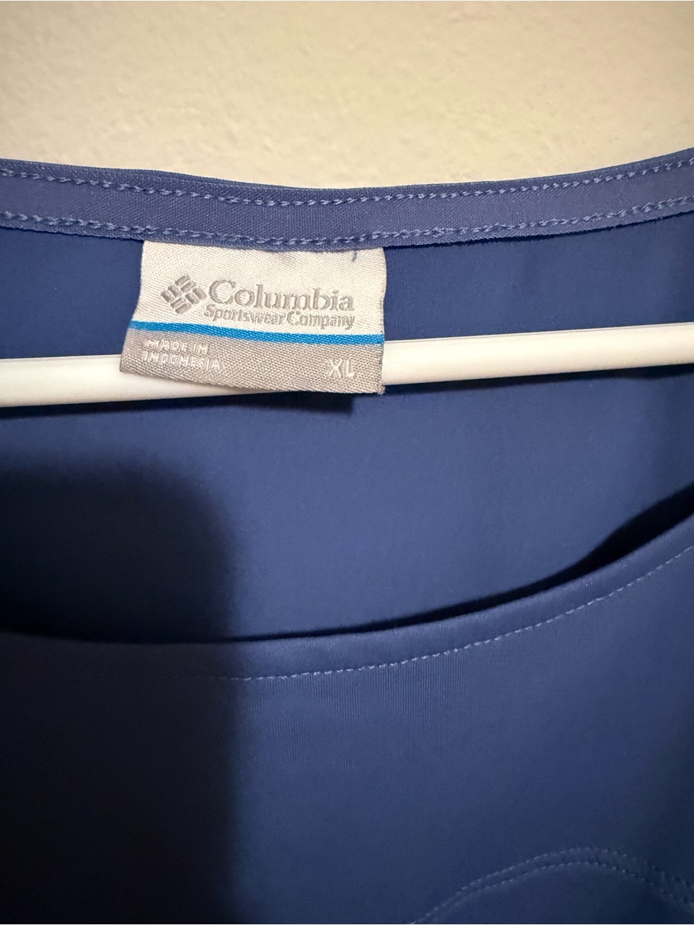 Columbia Sportswear Blue Cap Sleeve Drawstring Utility Athletic Dress | XL - Picture 4 of 4